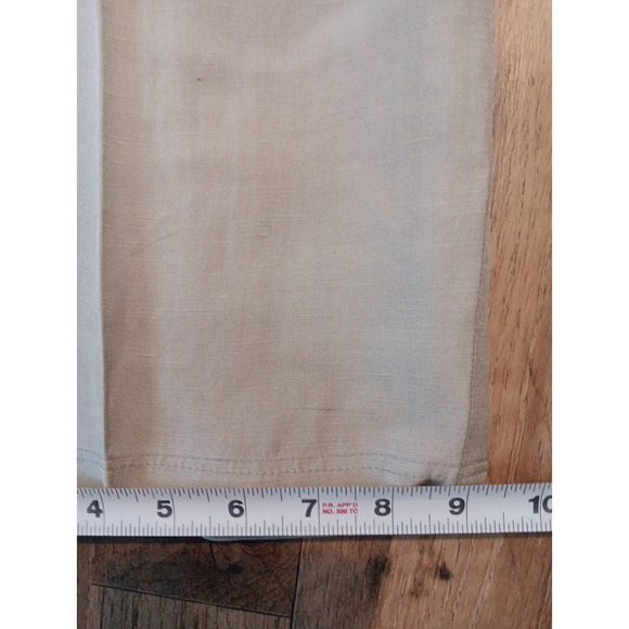 garnet hill Silk &‎ Linen Blazer & Wide Leg Pull On  Pants 8 Petite - Picture 14 of 15